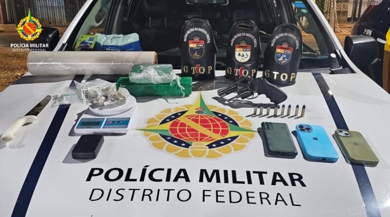 pmdf apreende arma de fogo