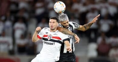 Libertadores: Botafogo empata com São Paulo após perder “festival“ de gols