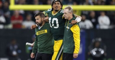 NFL: Jordan Love sofre lesão grave no Brasil e desfalca os Packers; veja