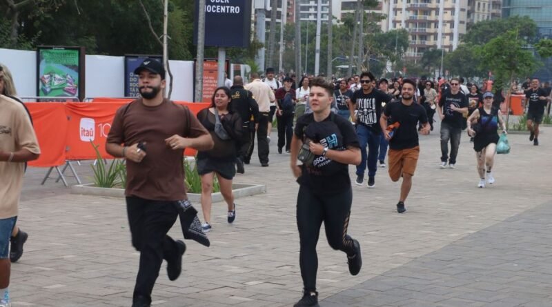 Rock in Rio 2024: público chega correndo para 3º dia de festival; veja fotos