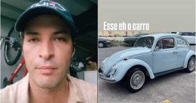 Leandro Lima recupera fusca furtado em São Paulo: “Graças à polícia”