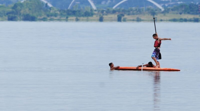 Lago Paranoá. Foto: Pedro Ventura/Agência Brasília