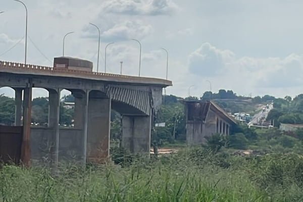 Companhia suspende captação de água após queda de ponte entre TO e MA