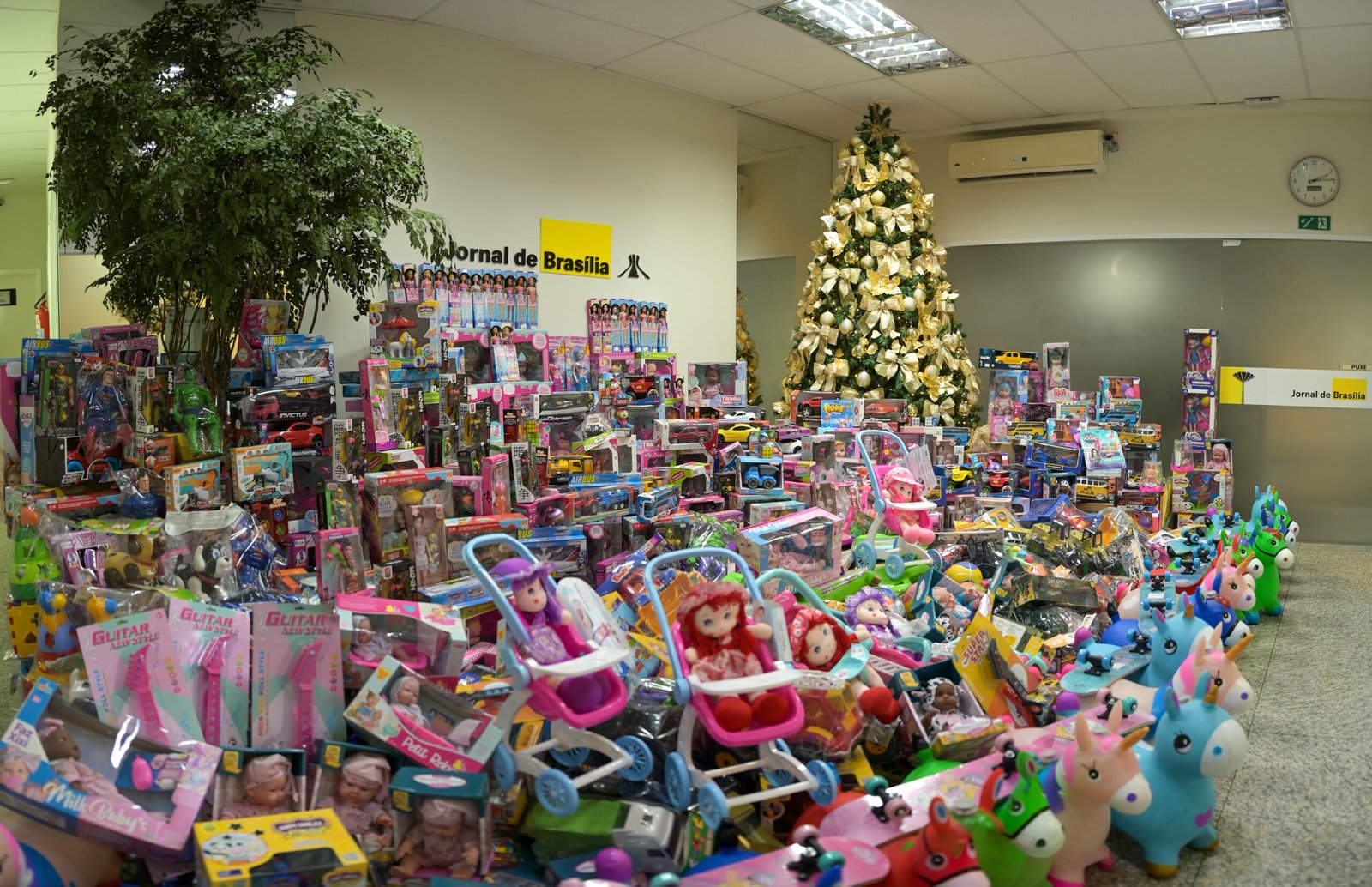 Doações do JBr do Bem de Natal começam a ser entregues hoje