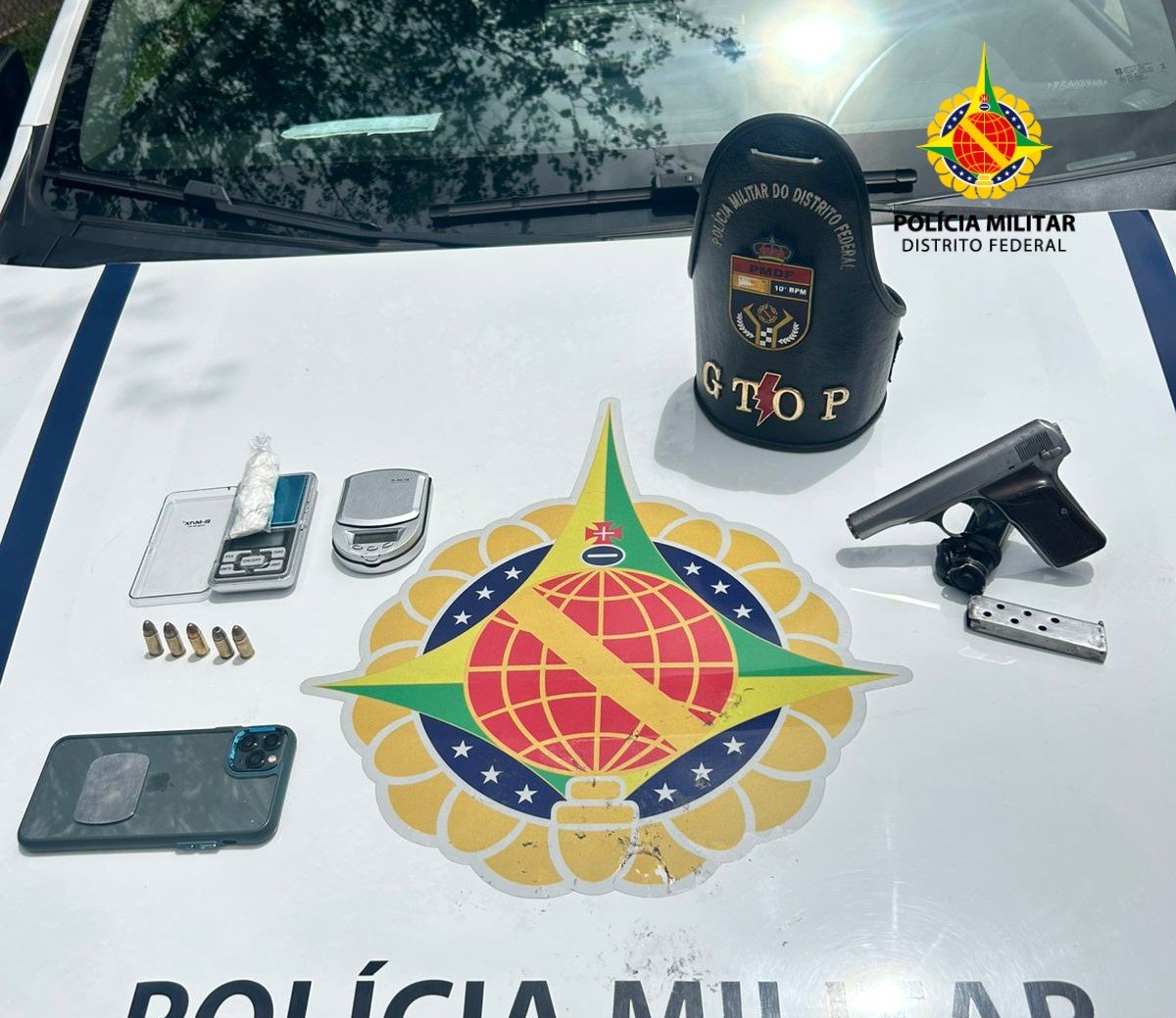 Homem armado é preso pela PMDF em Ceilândia