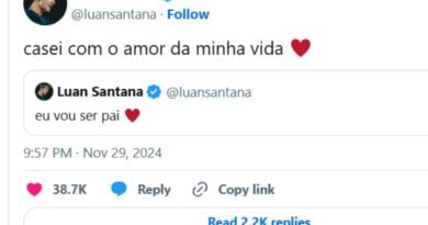 Luan Santana quebra silêncio após casamento com Jade Magalhães