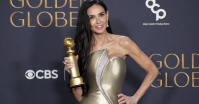 Demi Moore ganhou título de pior atriz 3 vezes antes do Globo de Ouro