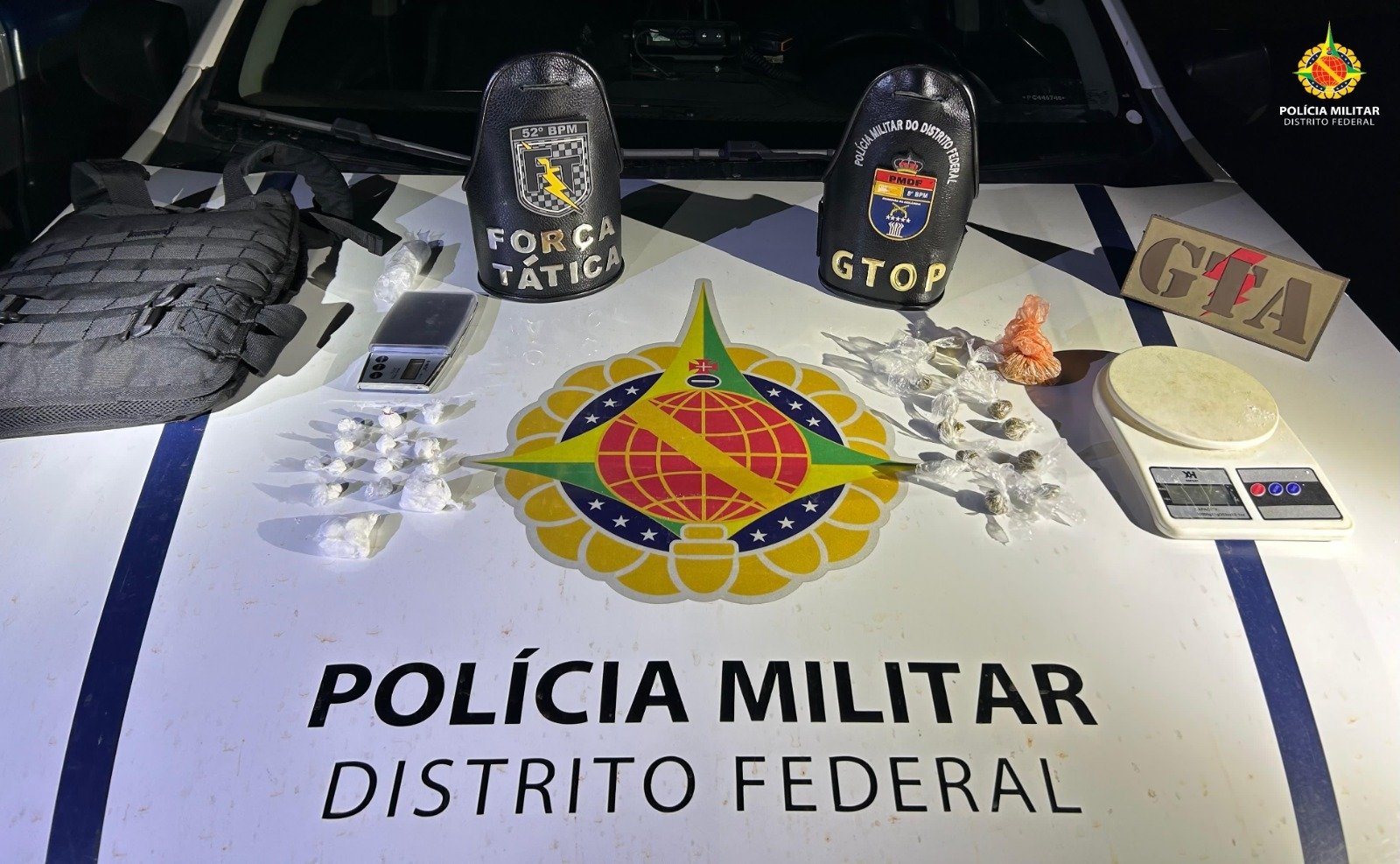 PMDF desarticula ponto de tráfico e recupera celular roubado em Ceilândia