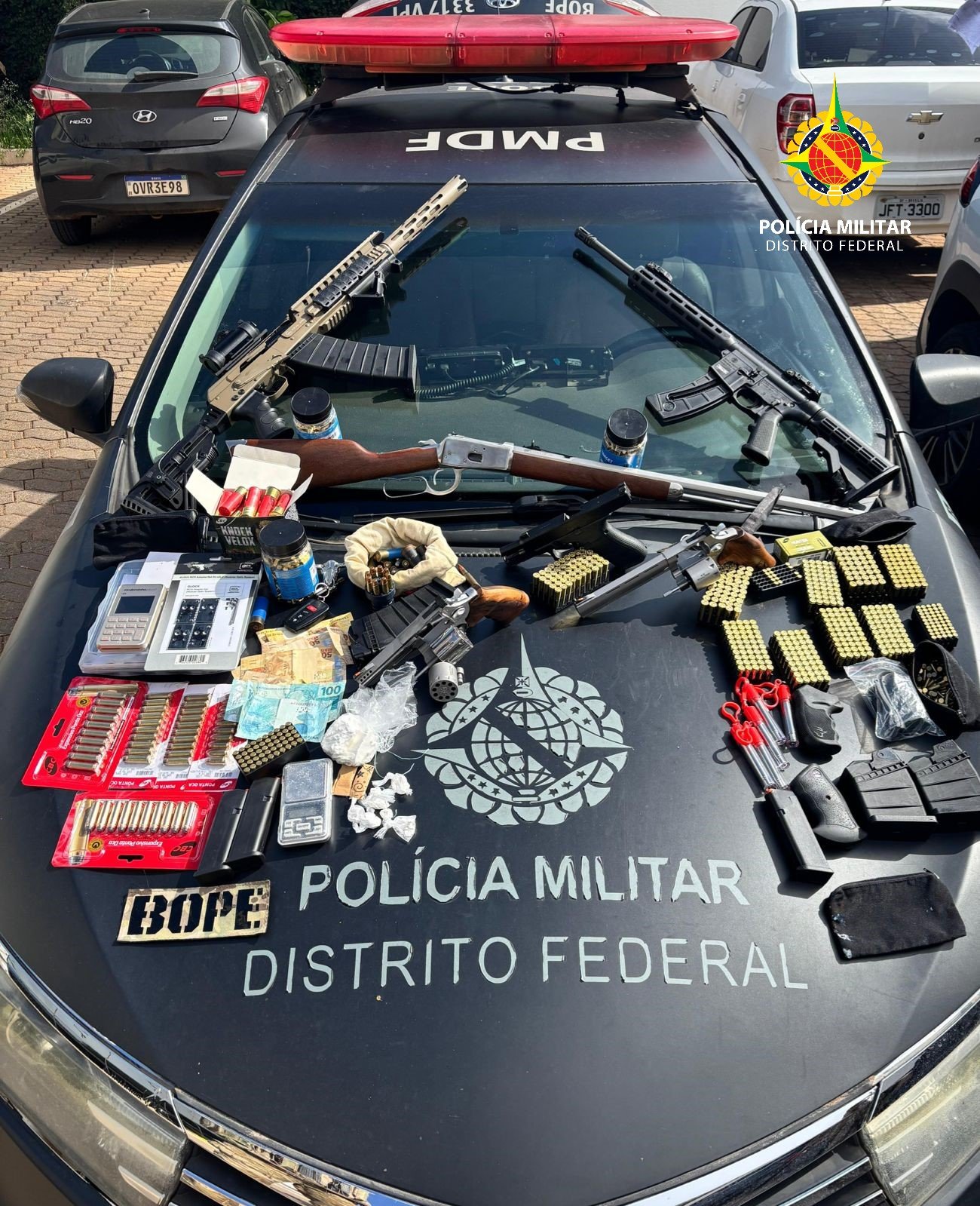 BOPE prende “Barão das Armas” por tráfico de drogas e posse ilegal de arsenal em Vicente Pires