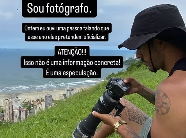 Fotógrafo revela que Neymar e Bruna Biancardi devem se casar em breve