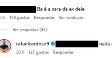 Rafael Cardoso rebate comparações entre namorada e ex-esposa