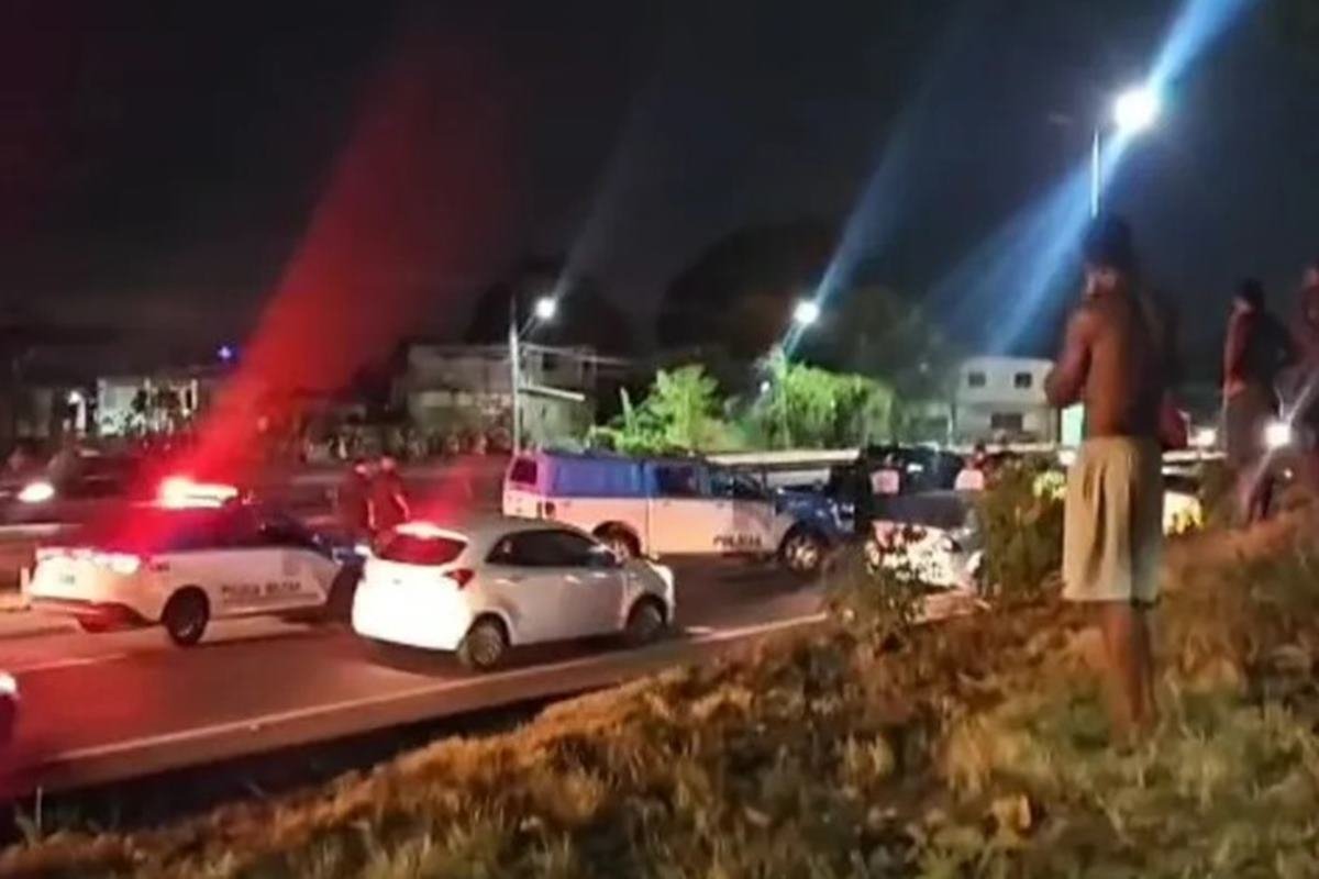 Arrastão termina com dois mortos na BR-101, em São Gonçalo (RJ)