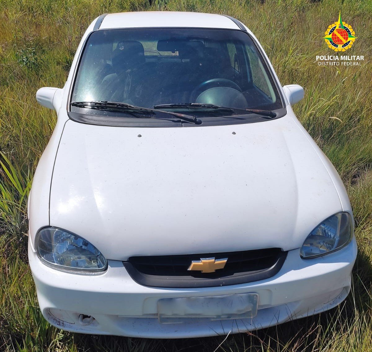 Carro furtado é recuperado pela PMDF 40 minutos após crime