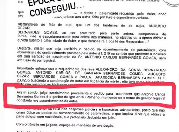 Filho de Mussum desabafa após reconhecimento de paternidade