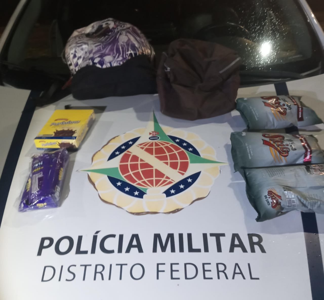 Homem é preso após furtar pacotes de café e doces em estabelecimento no Sudoeste