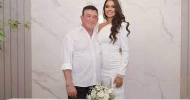 Vídeo: Amado Batista se casa com miss 51 anos mais nova no MT